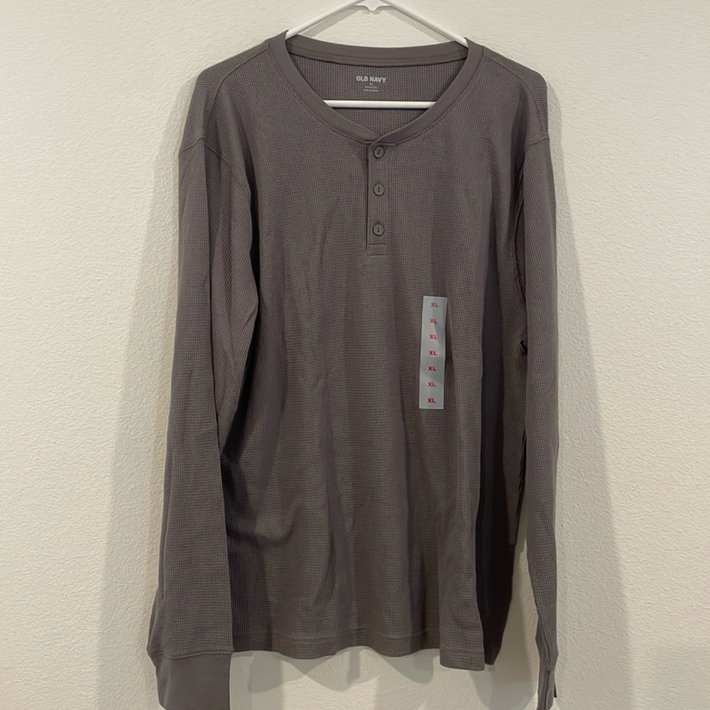 Old Navy size XL thermal, long sleeve shirt, new with tag
